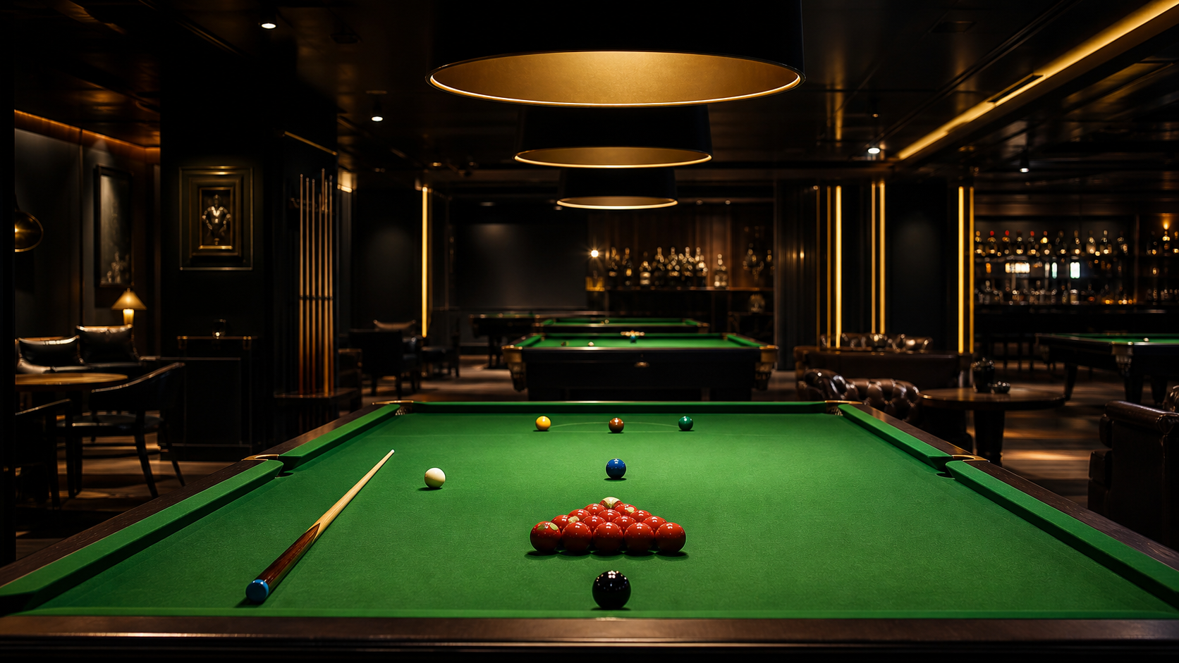 Moderan bilijar i snooker ambijent BK Mercur kluba